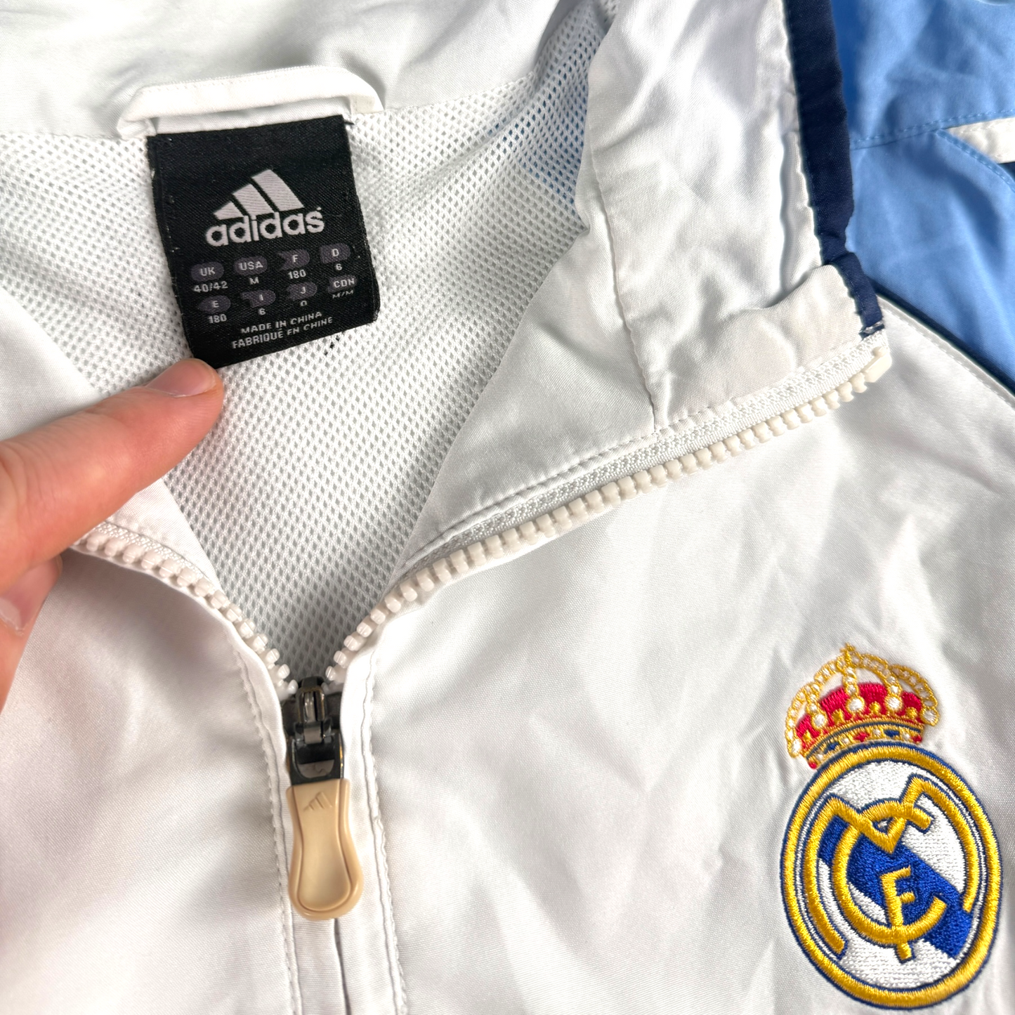 Adidas Real Madrid Trackjacket Size L