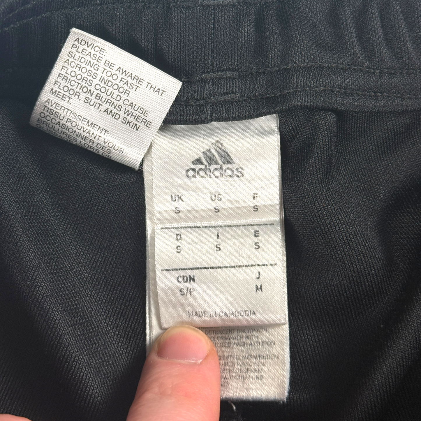 Adidas Manchester Trackpants Size S
