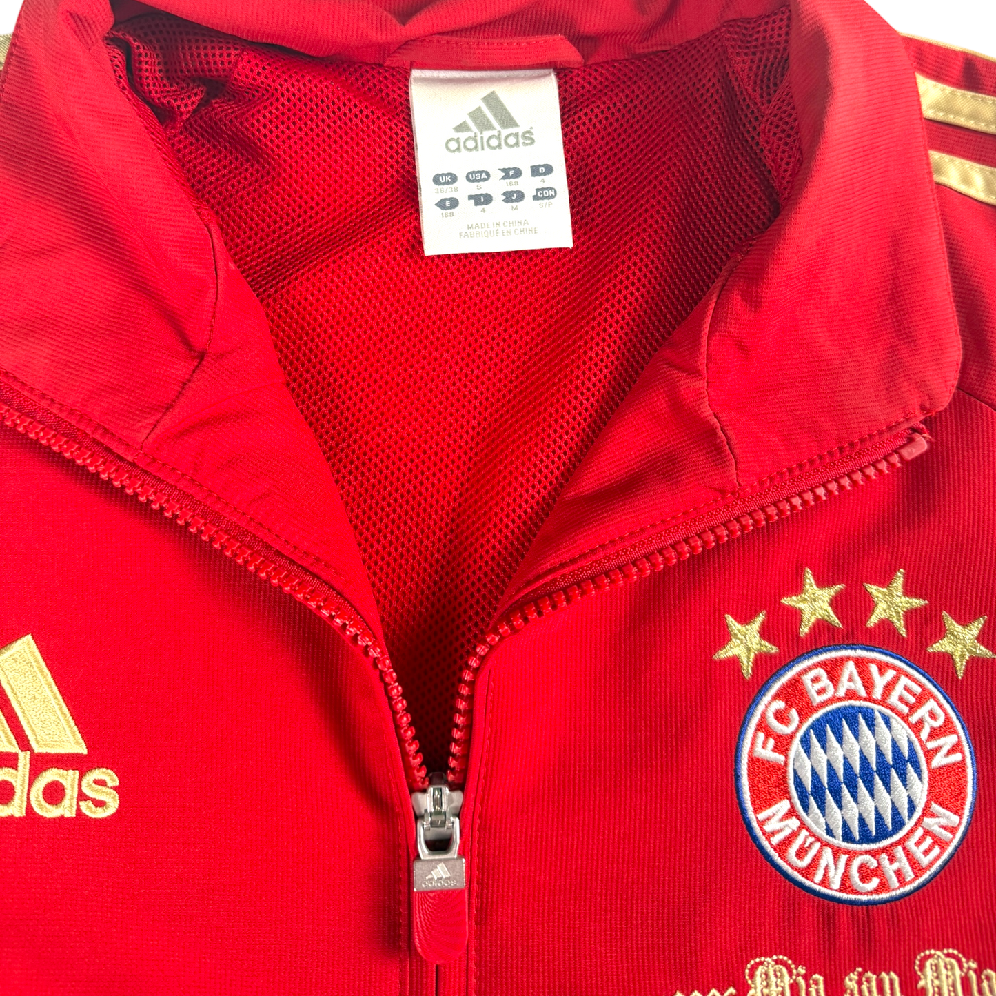 Adidas FC Bayern Tracksuit 2011 Red Size M