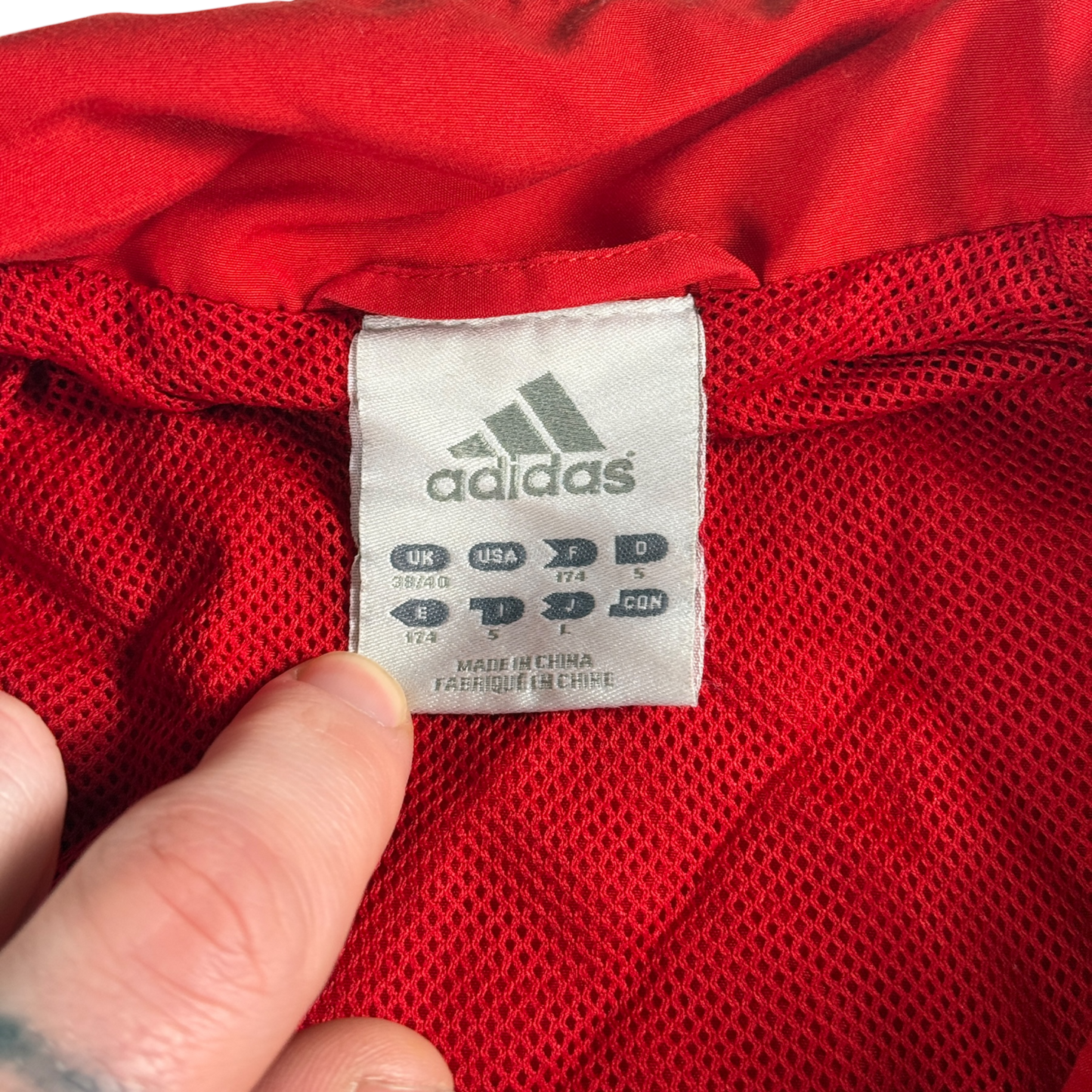 Adidas FC Bayern Track Jacket Size M